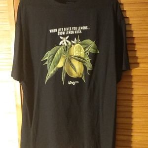 LRG "Lemon Kush" men's XL black t-shirt